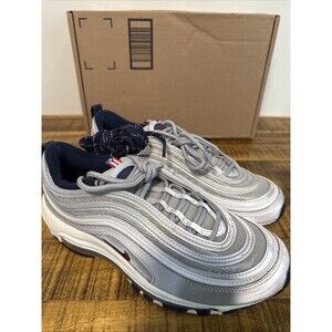 Air Max 97 OG SP / PRD Puerto Rico DH2319-001 Metallic Silver Varsity Red Size 7